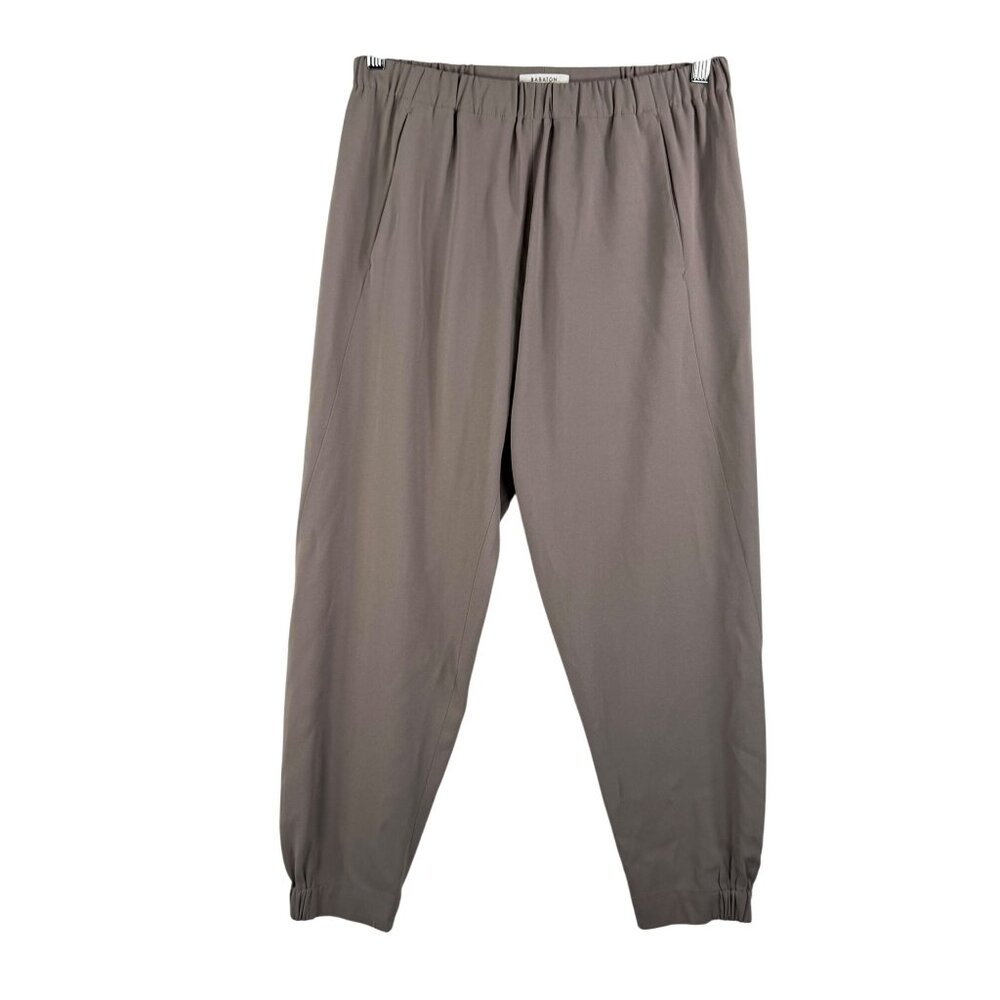 Wilfred Aritzia Dexter pull on trouser pants relaxed crop taupe jogger 90s sz‎ M